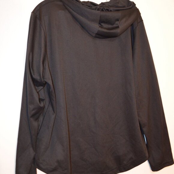 ADIDAS Nevada Wolf Pack Football Athletic Wear Hoodie Black Poly Top 2XL (50-52) - Picture 5 of 6